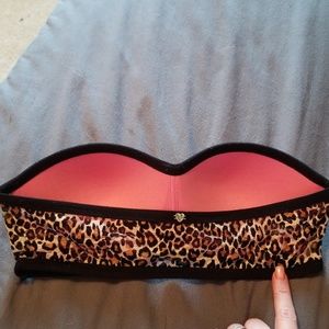 Vs pink strapless bra